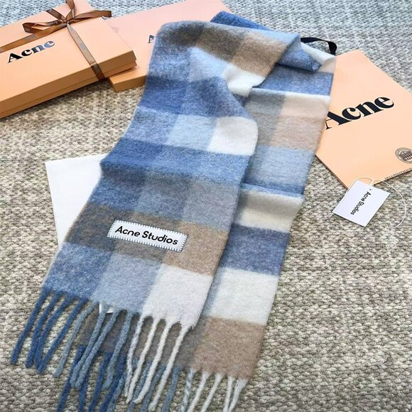 NWT ACNE STUDIOS alpaca wool blend scarf - Picture 6 of 7